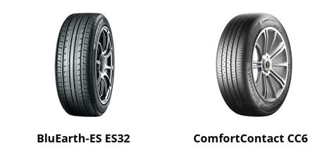 Continental Comfortcontact CC6 vs Yokohama Earth.